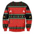 Jolly Guy in Red Unisex Wool Sweater