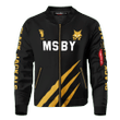 Personalized MSBY Black Jackals Bomber Jacket