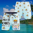 Pirate King Luffy Beach Shorts