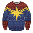 Protector of Christmas Skies Unisex Wool Sweater