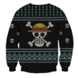 Straw Hat Crew Silhouette Unisex Wool Sweater