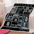 SW Characters Throw Blanket