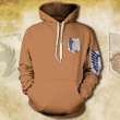 Survey Corps Unisex Pullover Hoodie