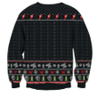 Toothless Christmas Unisex Wool Sweater