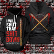 TWD I Will Shut That Shit Down Unisex Pullover Hoodie V2
