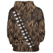 Wookie Hair Unisex Pullover Hoodie