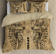  Egyptian Gods Ancient Anubis Tattoo Bedding set