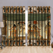  Tomb of nefertari Ancient Egypt D Design print Curtain