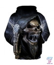 GLUDEAR Unisex Realistic 3D Digital Print Pullover Hoodie Sweatshirt HC0607 - Amaze Style™-Apparel