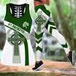  Irish Celtic Knot Cross St.Patrick day D Design print combo tank legging