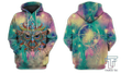 3D Owl Hoodie - Tshirt HC1405 - Amaze Style™-Apparel