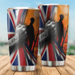  Lest we forget UK Veteran D Stainless Steel Tumbler Oz Anzac Day