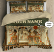 Custom name Tomb of nefertari Ancient Egypt D Design print Bedding Set