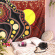  Aboriginal Flag Circle Dot Australia D Print Wall Tapestry