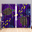  Aboriginal Purple Turtles Indigenous Painting Art Thermal Grommet Window Curtains
