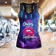 Queens are born in September Galaxy combo legging+tank TR2405209 - Amaze Style™-Apparel