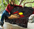  Aboriginal Flag Inside Aboriginal Art Quilt