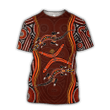  Aboriginal Naidoc Week Heal the Lizard D print summer shirts