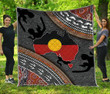  Aboriginal dots Zip pattern Quilt