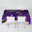 Aboriginal Purple Turtles full color printing Tablecloth 