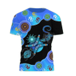  Aboriginal Naidoc Week Blue Combo T-Shirt Short