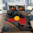  Aboriginal dots Zip pattern printed Bedding Set