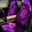  Aboriginal Naidoc Week Purple Butterflies car seat covers