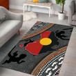  Aboriginal dots Zip pattern printed Rug