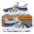 Mahi Mahi fishing boat team Catch and Release Custom name  Clunky Sneaker Shoes
