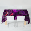 Aboriginal Purple The Lizard and The Sun full color printing Tablecloth 