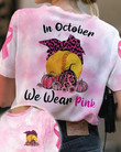  SOFTBALL - Wear Pink - Breast Cancer Awareness Tshirt