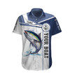  Custom name Tuna fishing Catch and Release Combo Hawaii Shirt Short