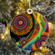  Aboriginal Art Lizards Dreamtime Christmas Ornaments MH