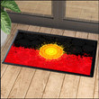  Aboriginal Decors Australian Gifts Flag The Sun Door Mat DD