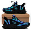  Aboriginal Naidoc Week Blue Turtle Lizard Dreamtime Clunky Sneaker Shoes