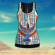  Egyptian Ancient Queen Pattern Combo Legging Tank