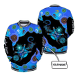  Custom name Aboriginal Naidoc Week Blue Turtle Lizard Baseball Jacket