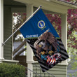  US Veteran Air Force D Flag Proud Military