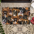 A Bunch Of Boxers Doormat
