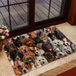 A Bunch Of Dogs01 Doormat