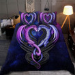  Loving Couple Dragon Art Bedding Set DQB-TQH