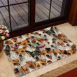 A Bunch Of Jack Russell Terriers Doormat