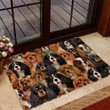 A Bunch Of Cavalier King Charles Spaniels Doormat