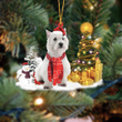  West Highland White Terrier Christmas Ornament .TQH