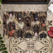 A Bunch Of Mastiff Doormat