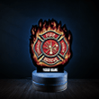 Customize Name Firefighter Led Night Light Personalized MH