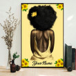  Customize Name Strong African Women Poster