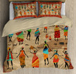  African Ladies Bedding Set