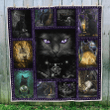  Black Cat Wicca Quilt Blanket MH