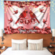  Personalized Cardinal Tapestry